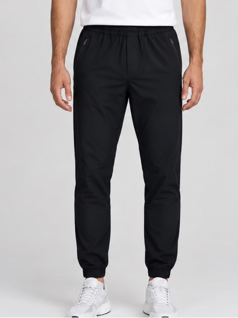 LULULEMON ATHLETICA Men's Casual Elastic Waist Jogger Pants - Black